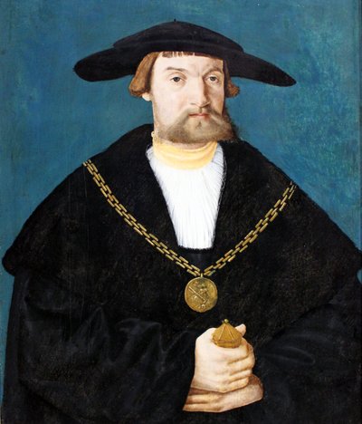 Porträt von Blasius von Holzhausen (1481-1525) von Hans Abel the Younger